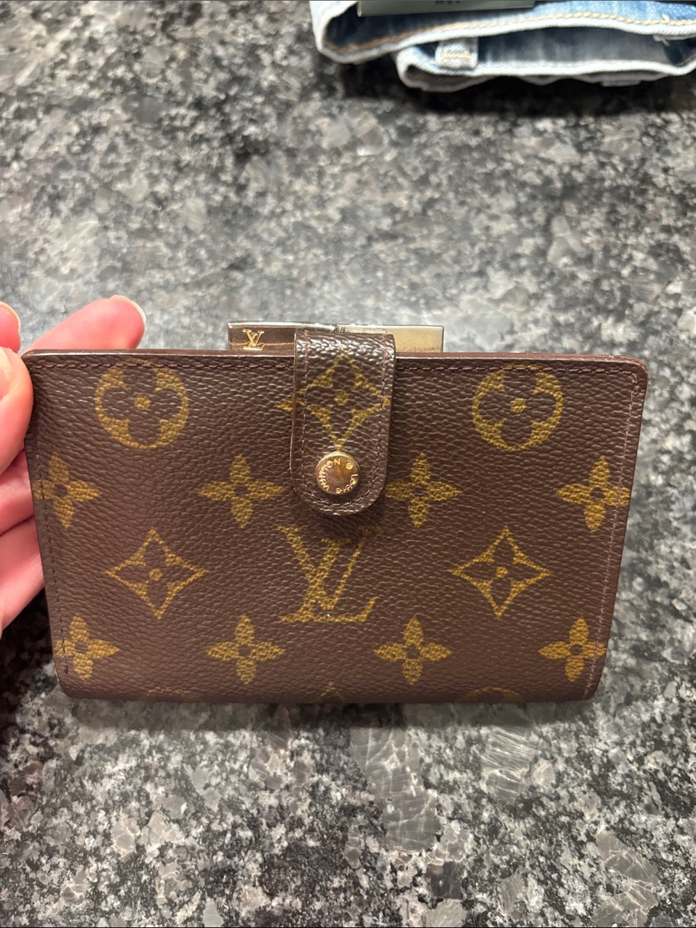 Louis Vuitton Monogram Canvas bifold wallet